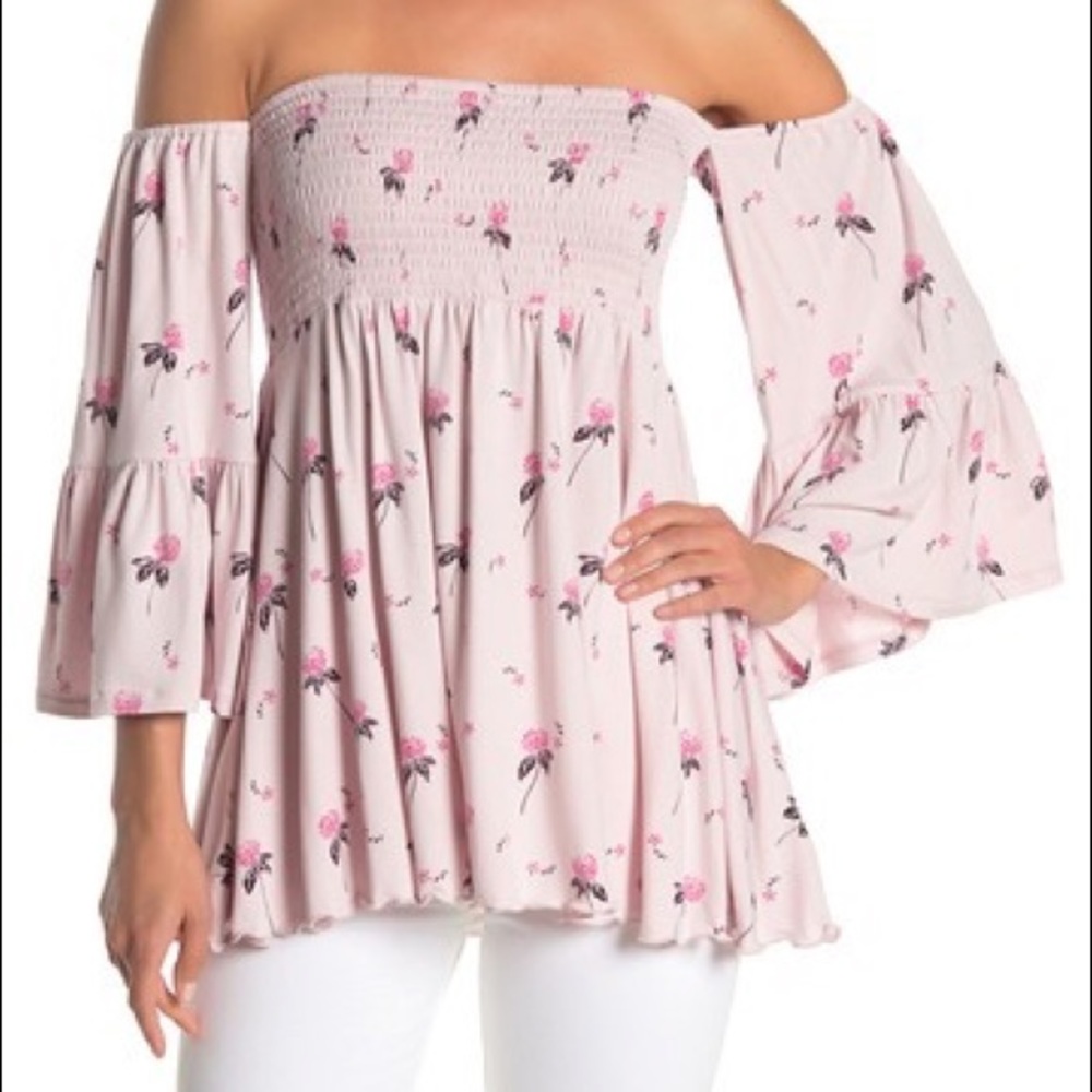 NWT Free People Lana Off The Shoulder Tunic